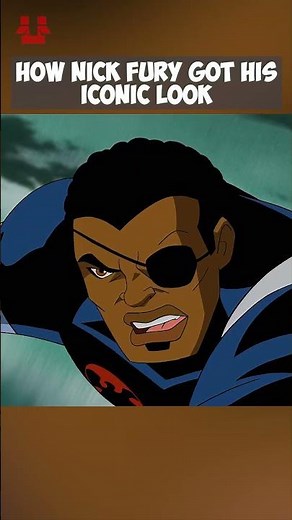 How Nick Fury Got His Iconic Look 🥶 #avengers #marvel #nickfury