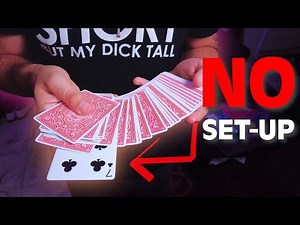 Easy Impromptu Invisible Deck - Tutorial