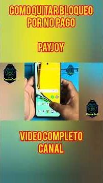 comp eliminar bloqueo de payJoy por falta de pago gratis 2026 #smartphone #tech #tips #trucos