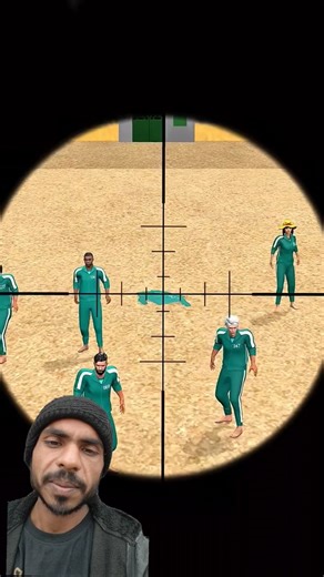 Invisible Man Plays Squid Game I 💥#gaming #viral #memes #gameplay #shorts #funny