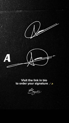 Letter 'A' Signatures - Swift vs Dramatic 🔥🖋️ #signatureideas #howtosign #a #signature #starsignature #foryou