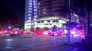 2-alarm fire forces evacuation at high-rise apartment