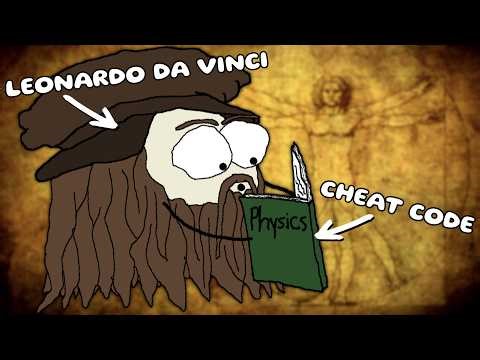 What could Leonardo da Vinci do with a modern physics book?