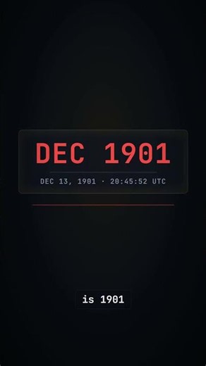 Your Computer Is About to Think It's 1901