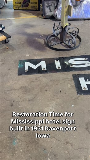 MISSISSIPPI HOTEL — Davenport, Iowa, 1931. Restoration Time New Neon One of downtown’s last great Art Deco hotels. She opened her doors on November 24th, 1931 with 200 rooms, 50 apartments, and a movie palace attached — the old RKO Orpheum, now the Adler Theatre. She saw the Depression… the riverboats… big-band nights… and the slow fade of the downtown hotel era. By the early ’80s the hotel closed, but the building survived — reborn as the Mississippi Lofts, with the theatre still lighting up th