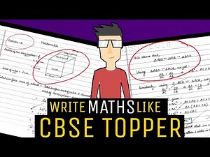 CLASS 10 - Maths Paper presentation tips by CBSE TOPPER & Last minute tips for maths - padhle