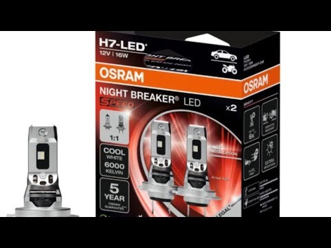 Porsche Boxster 986 LED upgrade with Osram Night breaker H7