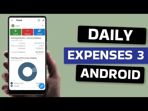 Best Free Daily Expenses 3 App for Android