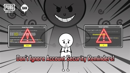 26K views · 223 reactions | Don’t ignore these reminders and secure your account from potential threats! Account security is key to keeping you and the players on the battleground safe.  https://pubgmobile.live/Banpan2 #PUBGMOBILE #PUBGMSecurityCenter #PUBGMInvestigators #BANPAN #PUBGMOBILEC8S23 | PUBG MOBILE | Facebook