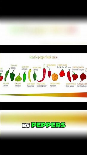 Scoville Scale: How Hot Are Your Chili Peppers? #shorts