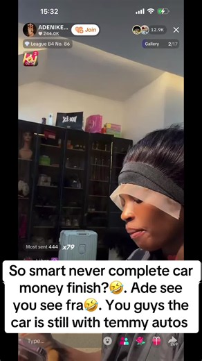 Ade sees used car still with Temmy Autos? Funny apology reaction