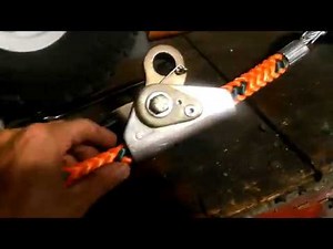 how to install a rope grab on a flip line