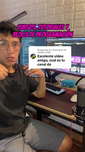 Cursos y Tutoriales de Programación en YouTube