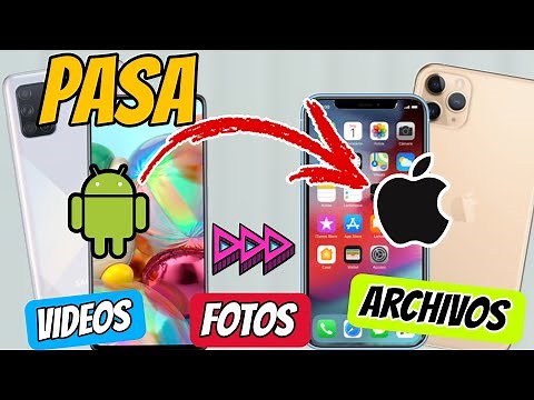 Como Pasar ARCHIVOS, FOTOS, VIDEOS y CONTACTOS de ANDROID a IPHONE y de IPHONE a ANDROID // ZUIT