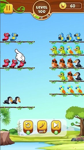 Bird Color Sort Puzzle Game