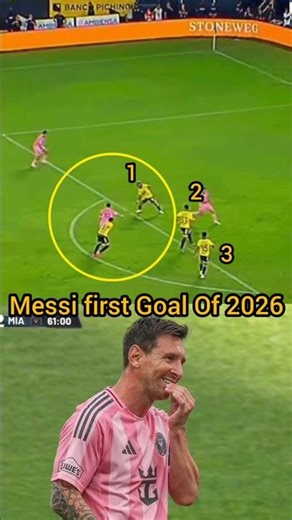 Messi Scored His First Goal Of 2026 Against Barcelona SC 😍 #messi #messigoalagainstbarcelona