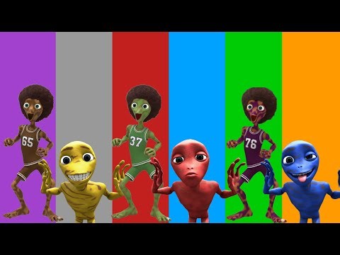 Wrong Heads DAME TU COSITA and PATILA Alien Green El Chombo Dance CHALLENGE 24311225