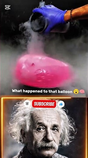 What happened to that balloon 😮🧠 #shorts #science #education