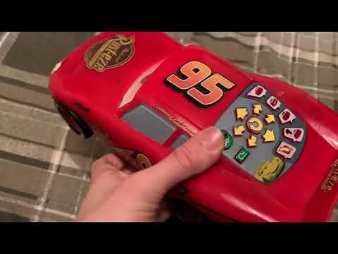 My Fast Talking Lightning McQueen toy car sounds and phrases