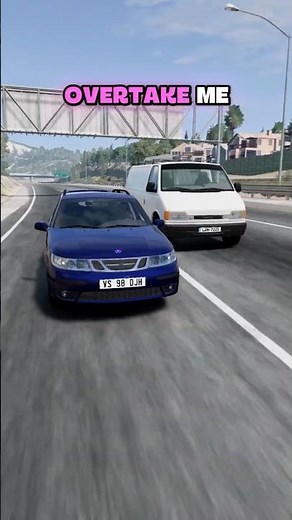 🚘Driving a Saab Aero😂BeamNG #carmemes