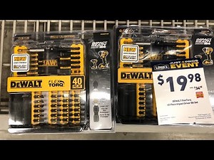 Dewalt Fleq-Torq Super Saver Socket Bit Set