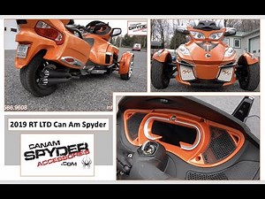 The most beautiful 2019 Phoenix Orange RT series Can Am Spyder - The Spyder Shop
