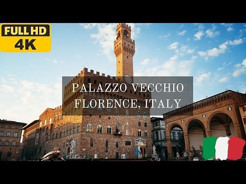 Palazzo Vecchio, Florence, Italy 2023 (4K walking tour)