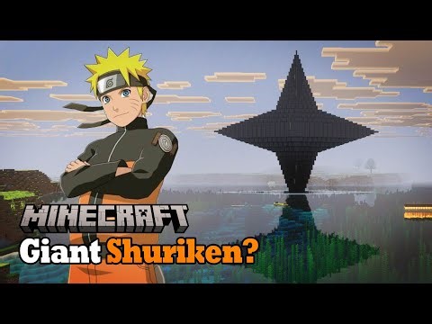 Building the World's Largest Shuriken in Minecraft