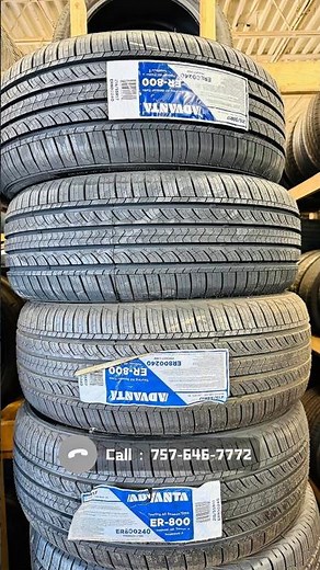 HUGE STOCK: Brand New Advanta Tires — All Sizes Available & Installed | 757-646-7772 #tires #tire