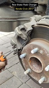 29K views · 547 reactions | Rear Brake Pads Change Honda Civic 2017 | Car Tipx | Facebook