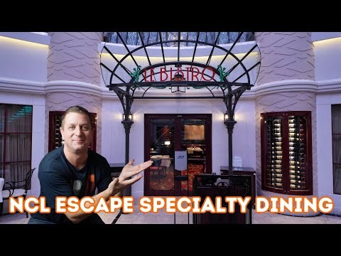 Le Bistro on NCL Escape