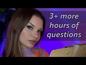 ASMR Can You Answer 777+ Personal Questions for Good Luck? 🍀