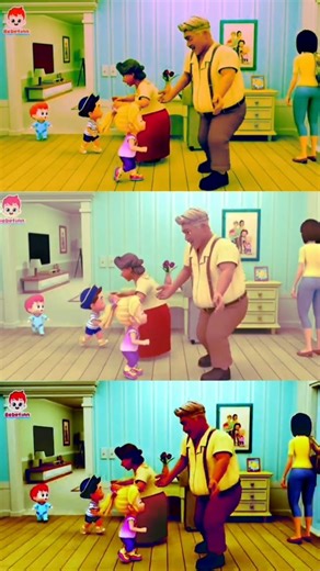 GRANDMA AND GRANDPA ARRIVE BEBEFINN EFFECTS SPARTA PITCH SPONSORED BY KLASKY CSUPO 2001 EFFECTS