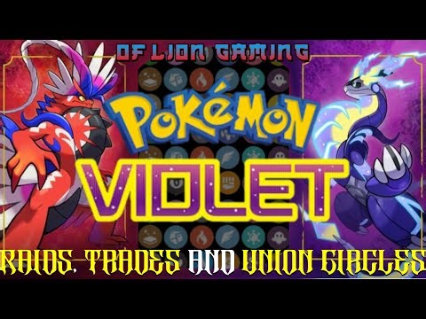 Pokémon Violet| Raids, Trades And Union Circles | Pokeportal And Link Codes With Viewers