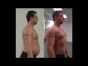 P90x Final Results - before and after photos - transformation