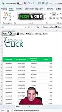 Excel Tables 📊 Convert Your Database and Work Better
