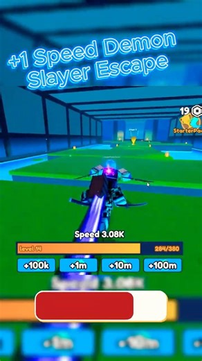 Roblox Demon Slayer Escape +1 Speed | Stage 12 Clear ⚡