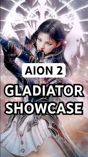 Aion 2 GLADIATOR Showcase NEW #Aion2 #MMORPG #gamingshorts #gladiator