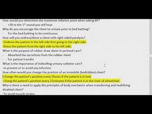 CAREGIVING NCII Reviewer Questions for Assessment part 2