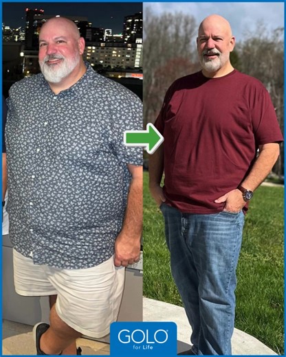 Steve lost 158 lbs. in 24 months with GOLO®! Not only does he look better, but now he’s able to do more: move with ease, climb stairs, and walk without getting out of breath. How can GOLO help improve ✨your✨ life? Start your transformation 👉https://bit.ly/3WI7tGU | GOLO for Life