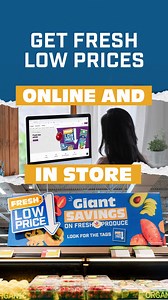 14 reactions | We've dropped prices on your favorite meat, produce, dairy and more. Look for the blue signs online and in-store. | Giant Food | Facebook