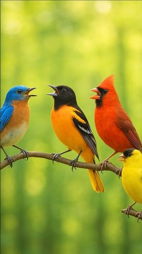 Ultimate Relaxing American Bird Sounds 4K – Morning Birds Singing, Forest Chirping & Natural Calls