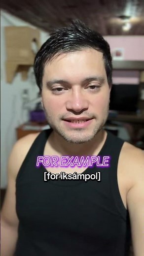 FOR EXAMPLE | PRONUNCIATION