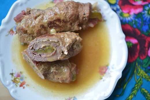 Polish Beef Rolls {Zrazy Zawijane} - Polish Your Kitchen