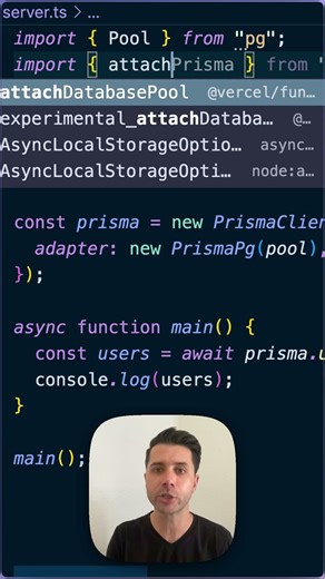 Managing Database Connections in Vercel Fluid Compute