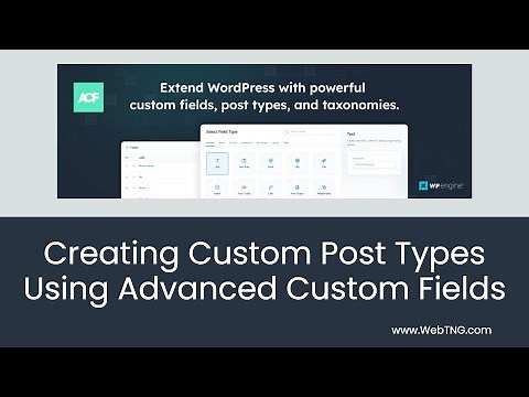 Creating Custom Post Types With Advanced Custom Fields