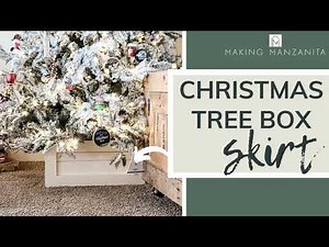 Christmas Tree Box Skirt