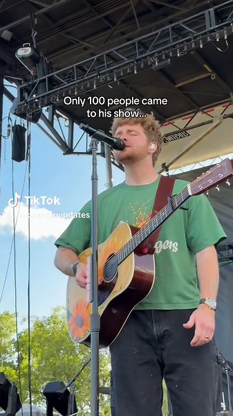 Alex Warren's Journey from Small Shows to Arena Tours