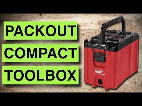 More Milwaukee for this Dewalt guy! PACKOUT Compact Tool Box review
