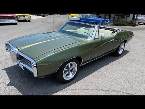 Test Drive 1968 Pontiac LeMans Convertible #1697 SOLD $29,900 Maple Motors #1697